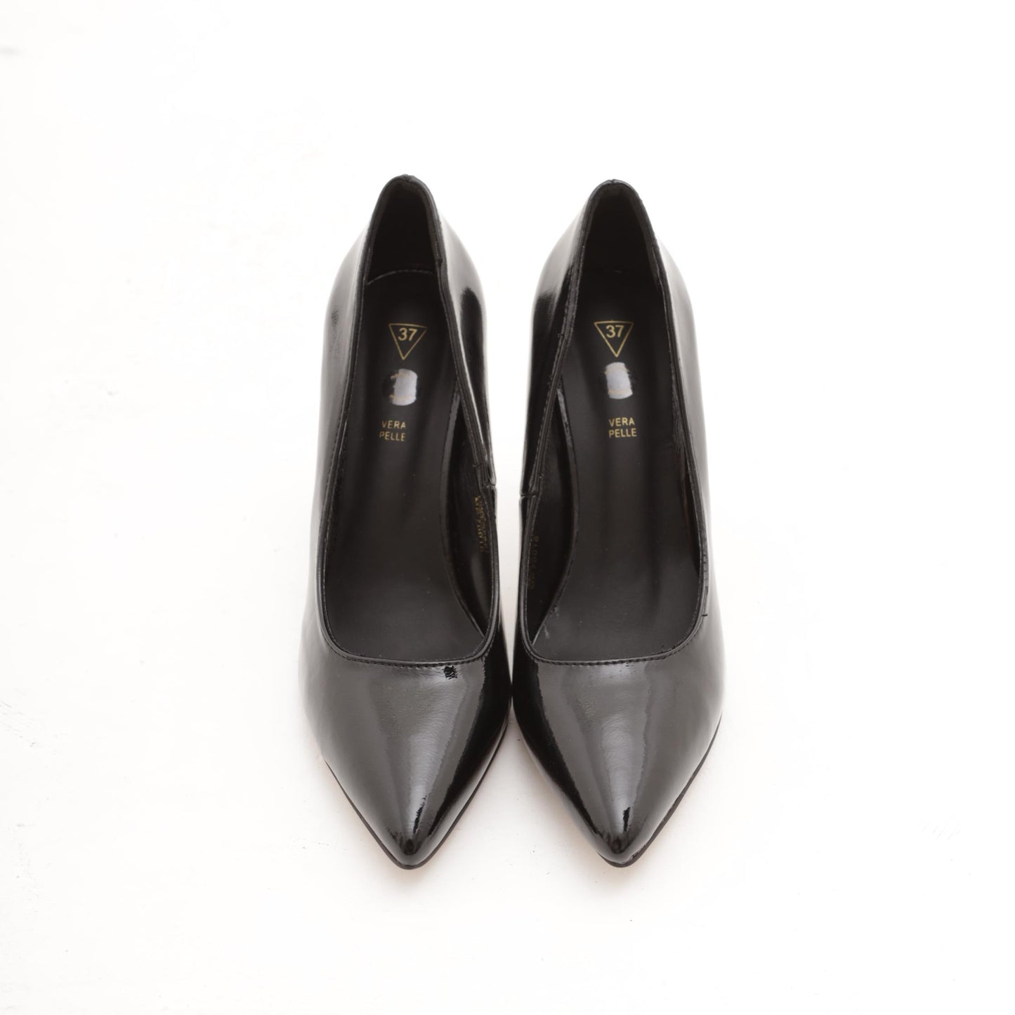 DECOLLETE' ALTA NAPLACK NERO MP70016VENERO CHOCOLA