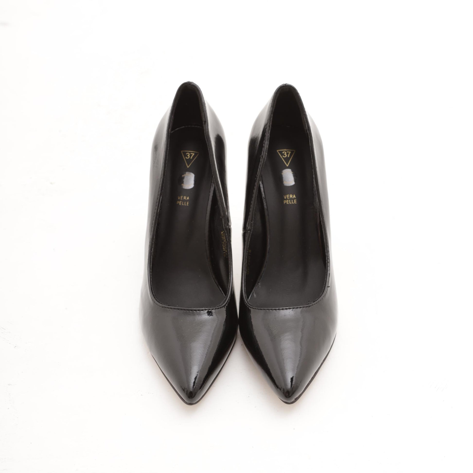 DECOLLETE' ALTA NAPLACK NERO MP70016VENERO CHOCOLA