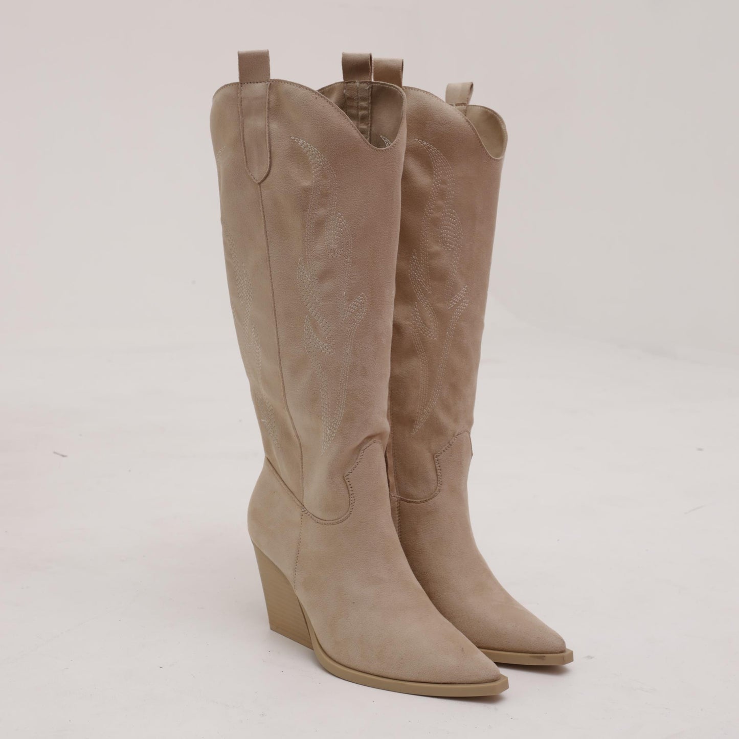 TEXANO ALTO RICAMATO BEIGE<BR/> 