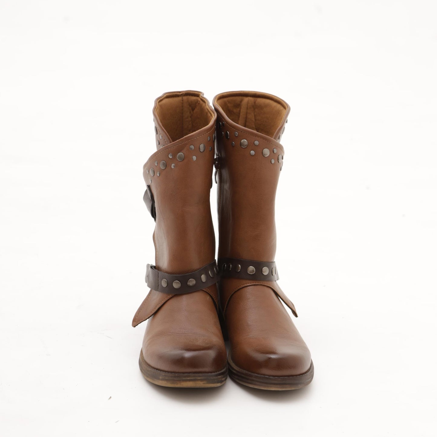 BIKER ASIMMETRICI MARRONE MP647-2PUMARRONE CHOCOLA