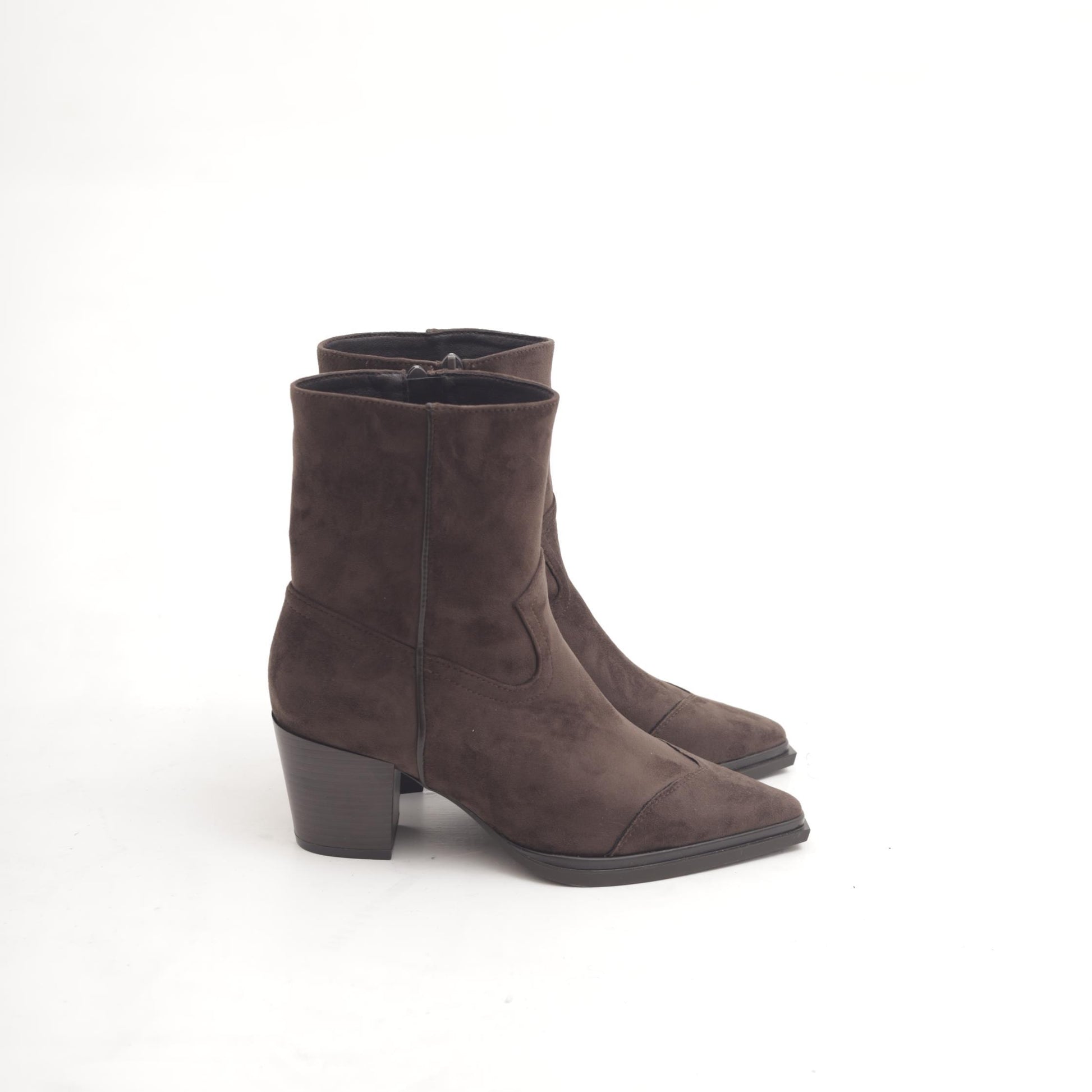 STIVALETTO TEXANO CON PUNTALE TESTA DI MORO MP2742-1PUTM CHOCOLA