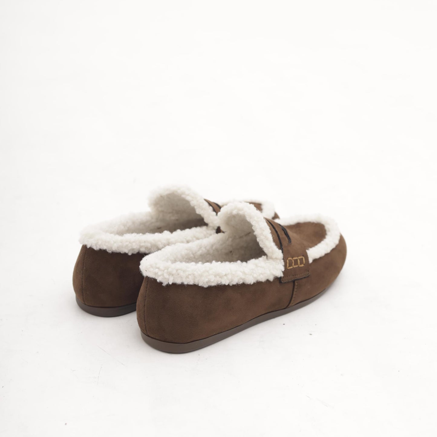 MOCASSINO SOFT FUR MARRONE 