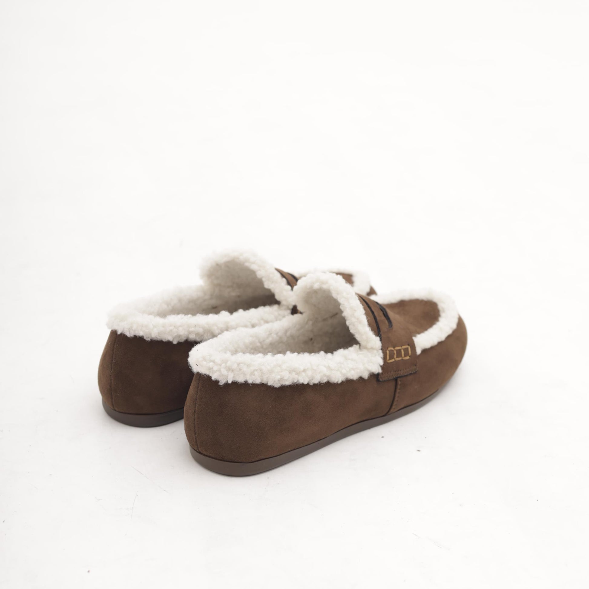 MOCASSINO SOFT FUR MARRONE 