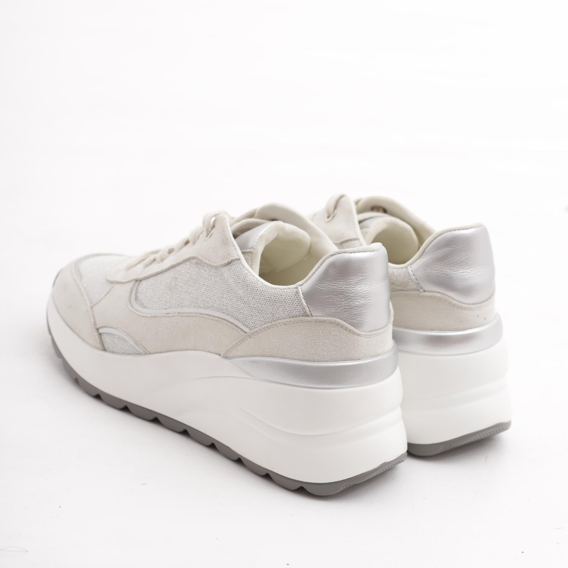 SNEAKERS ZEPPA SHINY GRIGIO<BR/> 