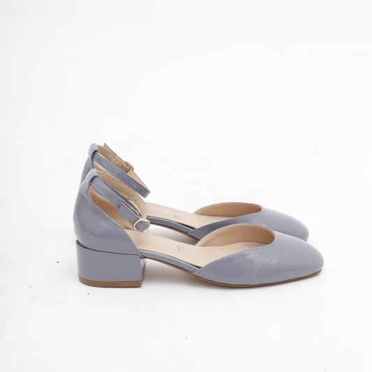 DECOLLETE' D'ORSAY BASSA AZZURRO 