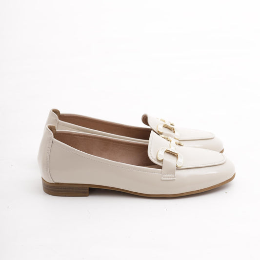 MOCASSINO MORSETTO PANNA 