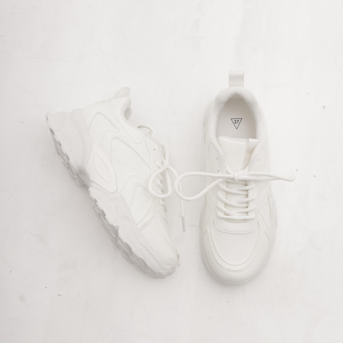 SNEAKERS TRACK BIANCO 