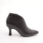 TRONCHETTO BASSO SAGOMATO NERO<BR/> 