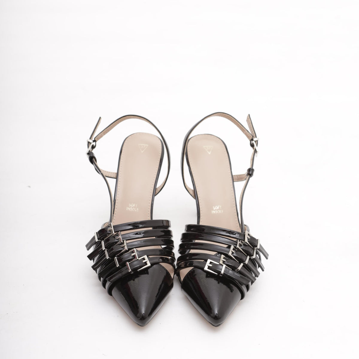 SLINGBACK CINTURINI NERO 