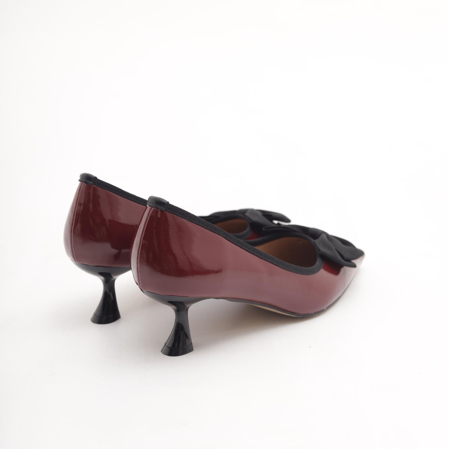 DECOLLETE FIOCCO BORDEAUX 