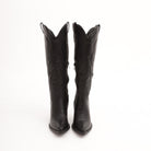 STIVALE TEXANO TACCO ALTO NERO 
