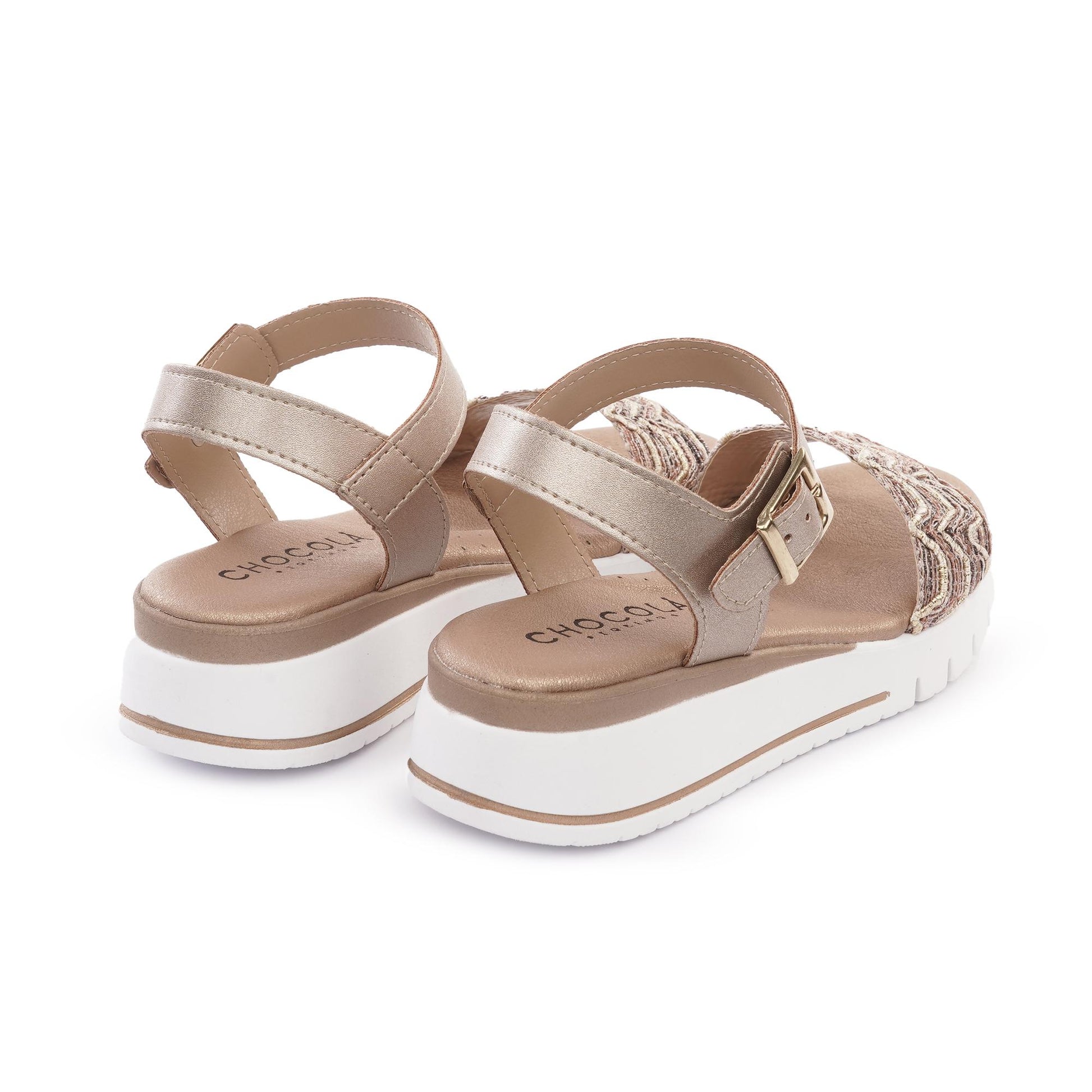 SANDALO  ZEPPA FASCIA MOREIRA PLATINO<BR/><BR/> 