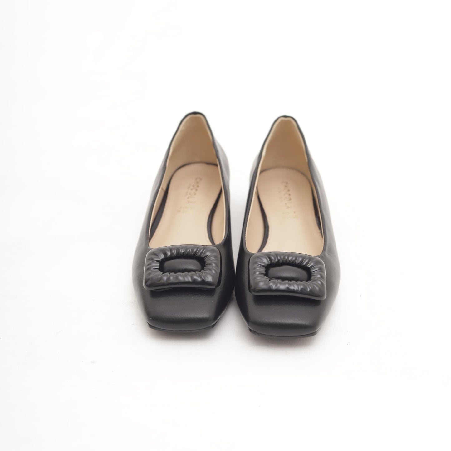 DECOLLETE' FLAT ACCESSORIO NERO 
