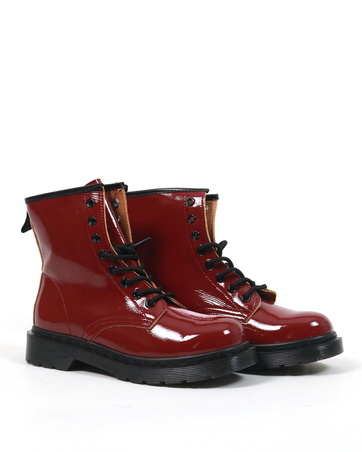 ANFIBIO 8 BUCHI VERNICE BORDEAUX 