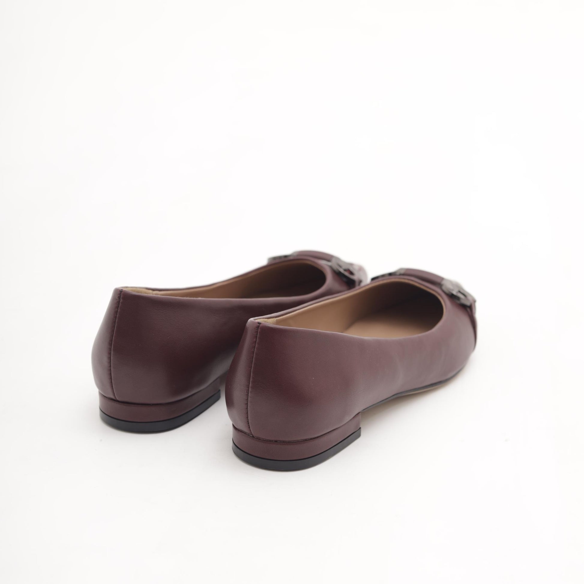 DECOLLETE FLAT MORSETTO BORDEAUX MP2714-2PUBR CHOCOLA