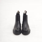 STIVALETTO CHELSEA BASSO ANIMALIER NERO 