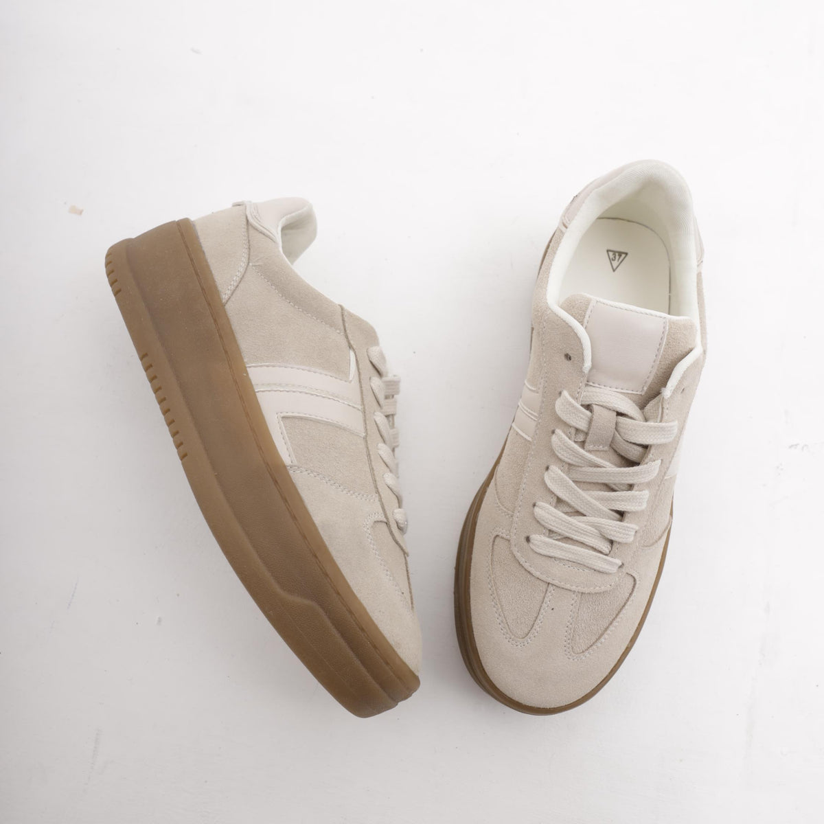 SNEAKERS PLATFORM BEIGE<BR/> 