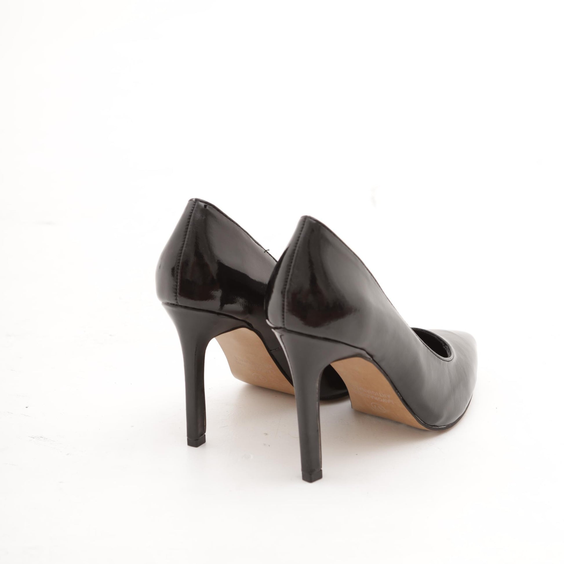 DECOLLETE' ALTA NAPLACK NERO MP70016VENERO CHOCOLA