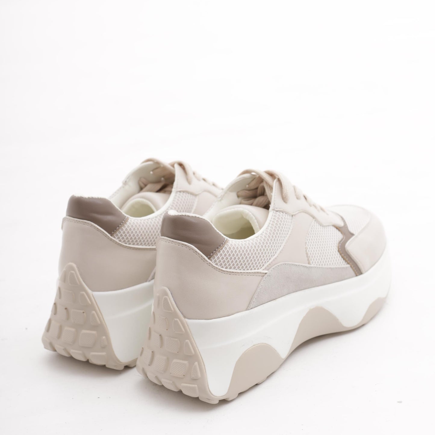 SNEAKERS OVERSIZE PANNA<BR/> 