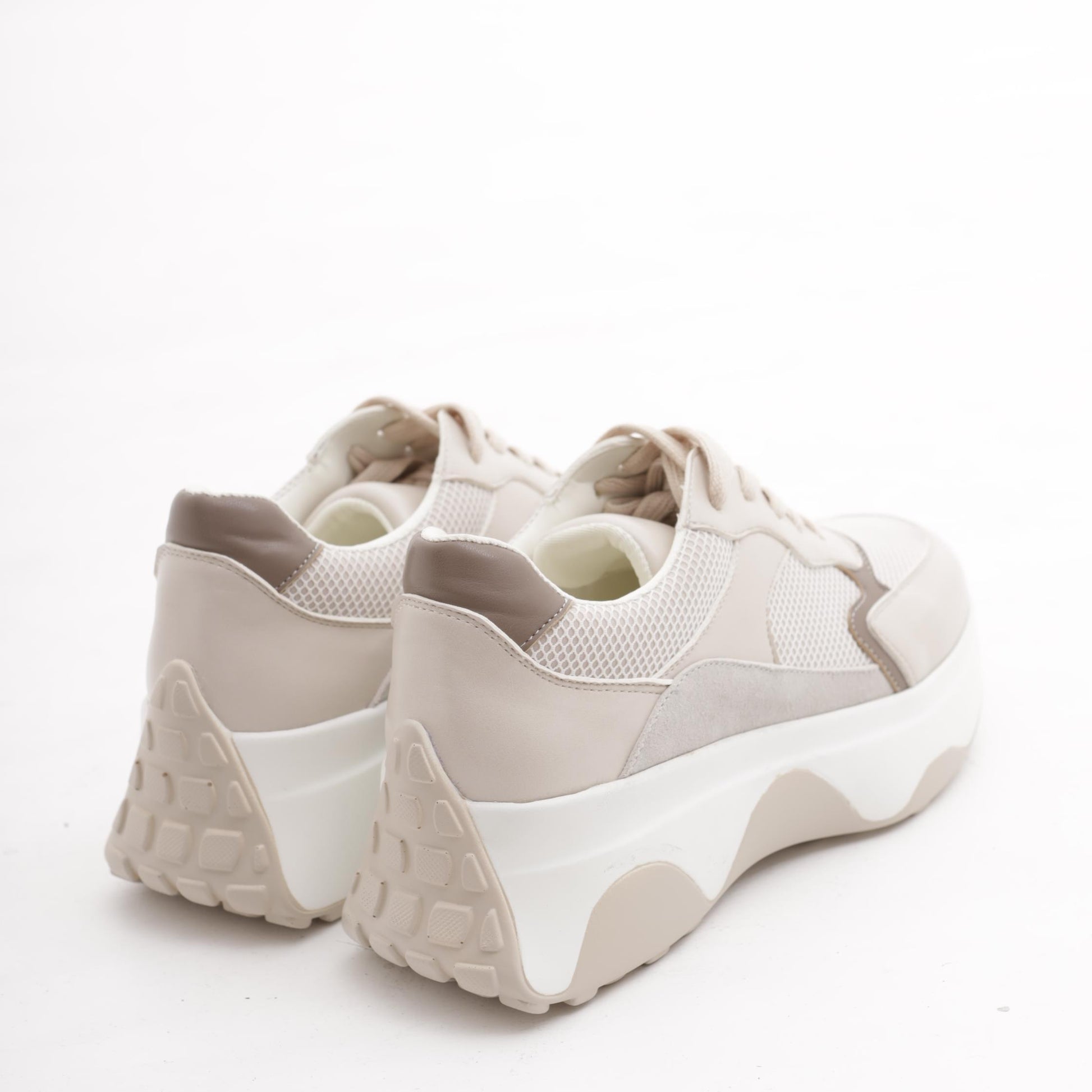 SNEAKERS OVERSIZE PANNA<BR/> 