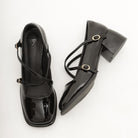 DECOLLETE' BABY INCROCIO NERO 