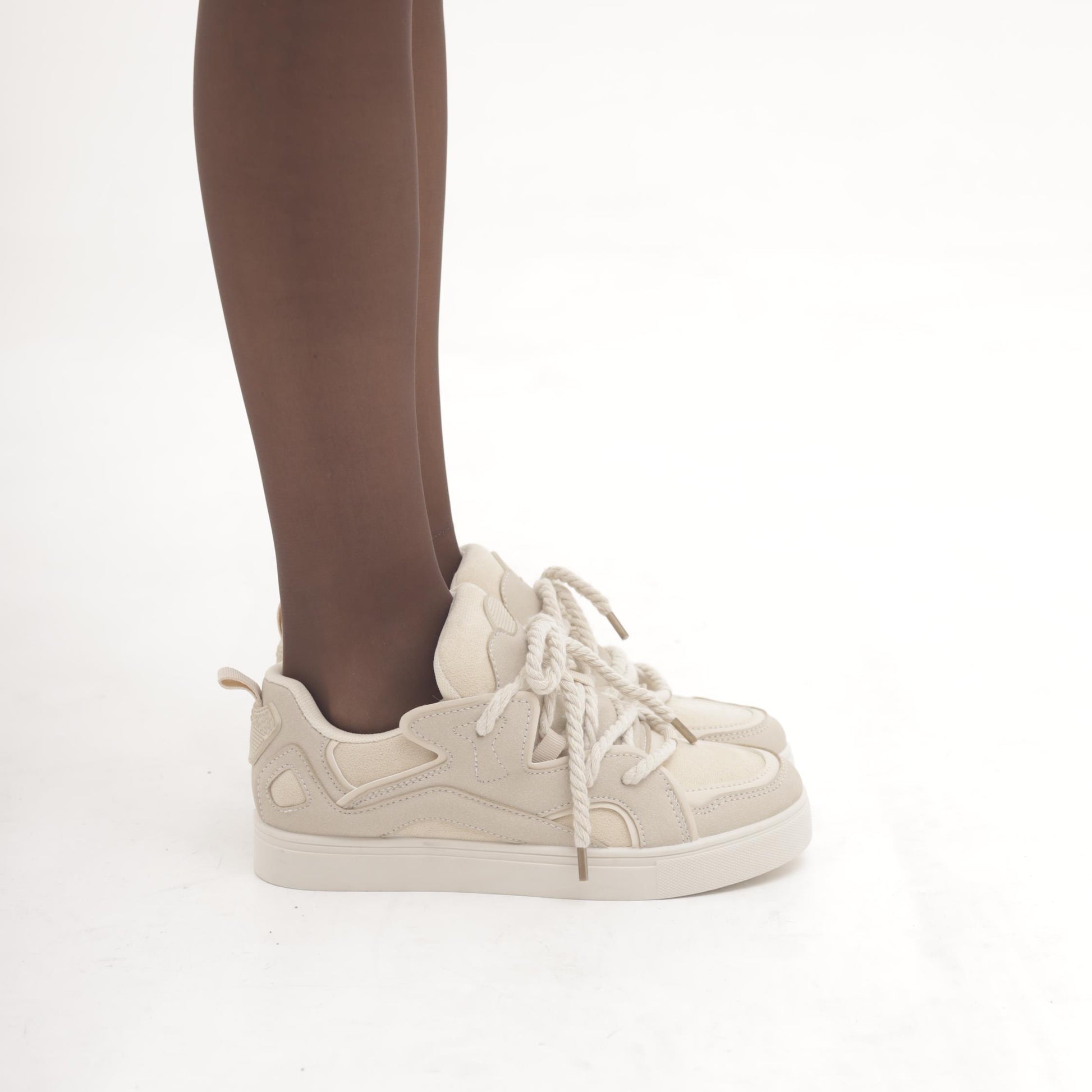 SNEAKERS SKATE BEIGE MP905-1AMFBE CHOCOLA