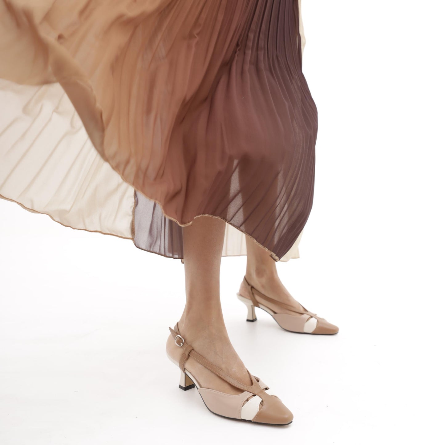 SLINGBACK MULTICOLORE KAKHI 