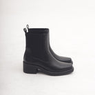 STIVALETTO TEXANO ELASTICI NERO 