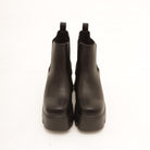 STIVALETTO ELASTICI BASSO PLATFORM NERO 