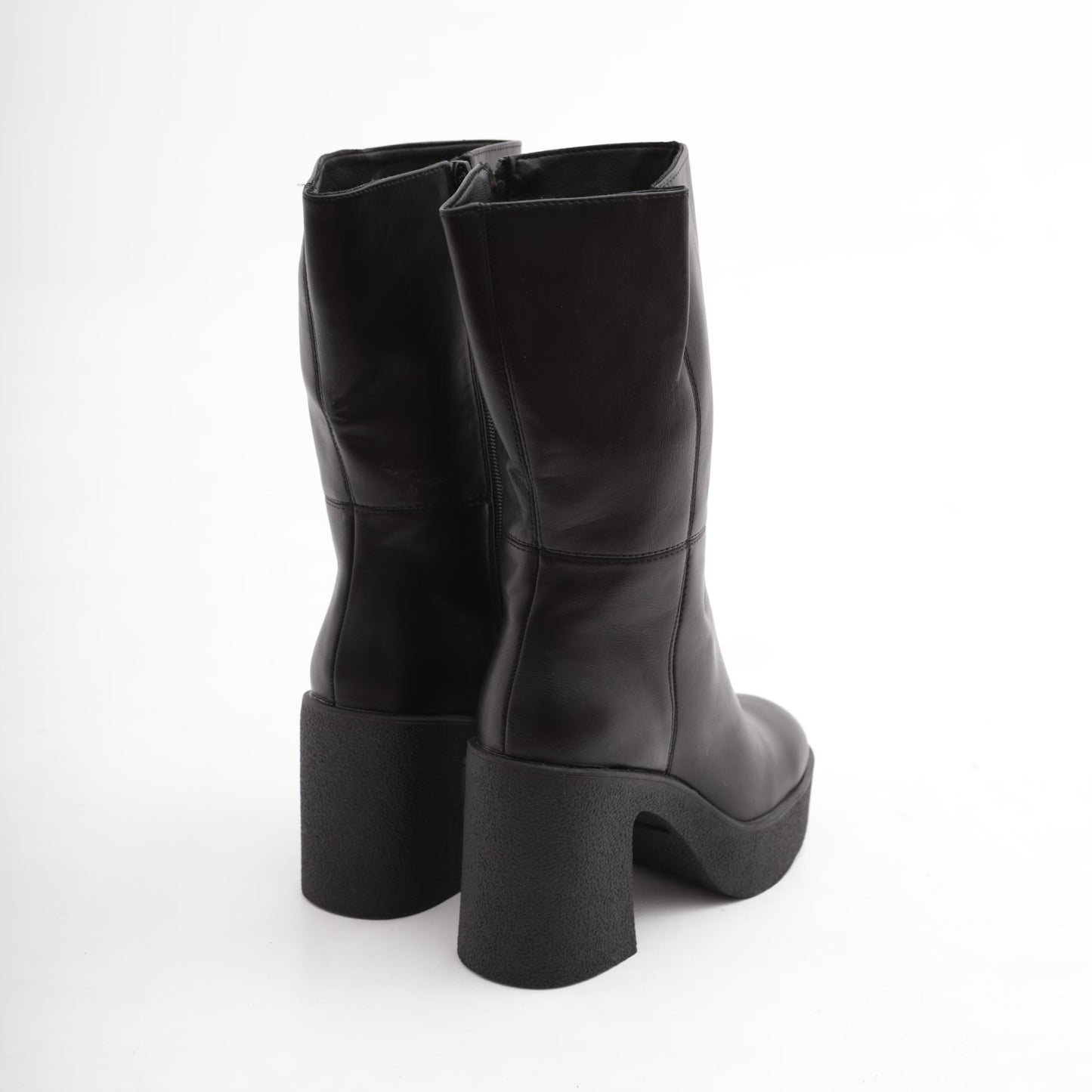 STIVALETTO LISCIO TACCO PARA NERO 