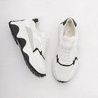 SNEAKERS OVERSIZE BIANCO/NERO<BR/> 