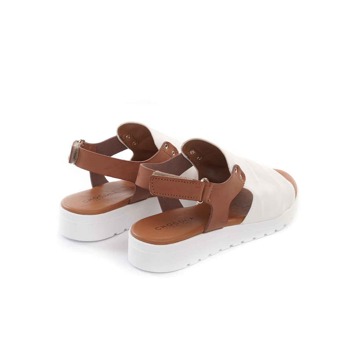 SANDALO ZEPPA SOFT BIANCO<BR/> 