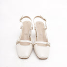 SLINGBACK CINTURINO PANNA 