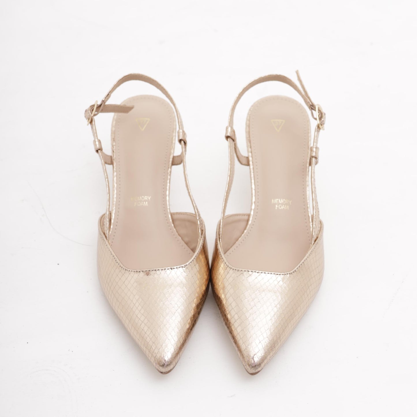 SLINGBACK SNAKE PLATINO 