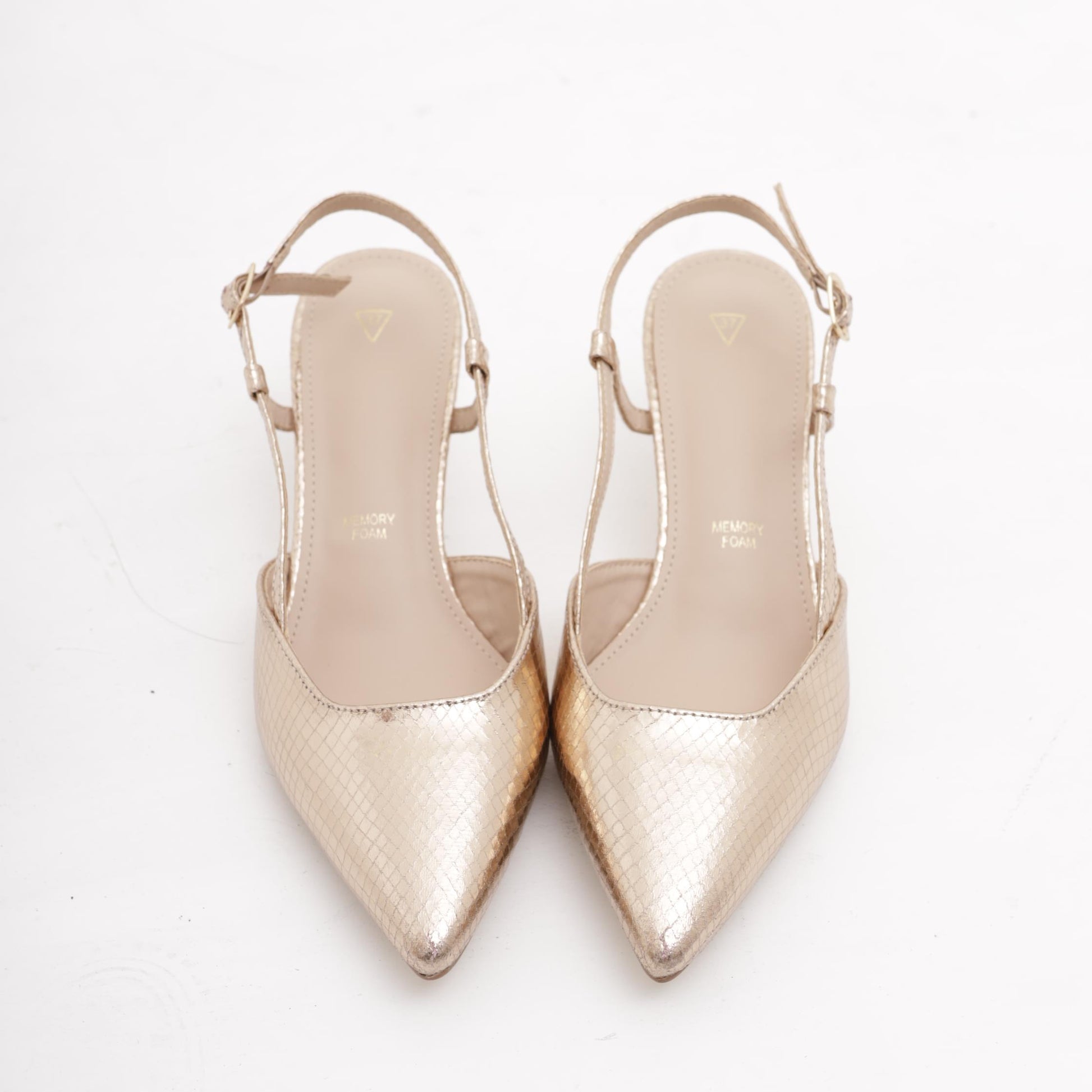 SLINGBACK SNAKE PLATINO 