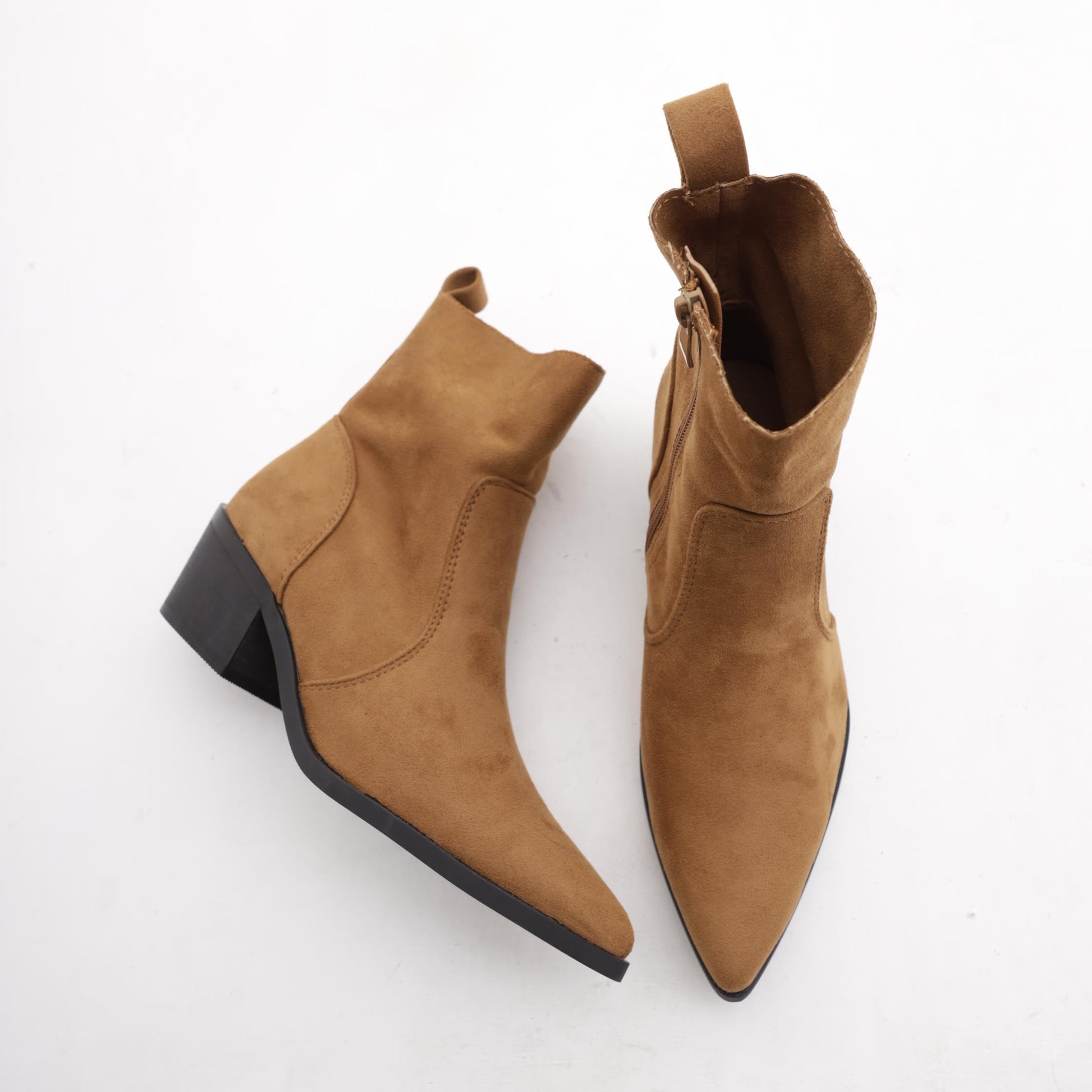 TRONCHETTO TEXANO LISCIO TABACCO MP630MFTB CHOCOLA