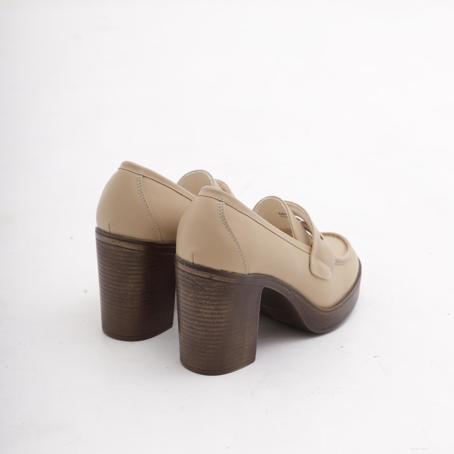 MOCASSINO TACCO BEIGE MP354PUBE CHOCOLA
