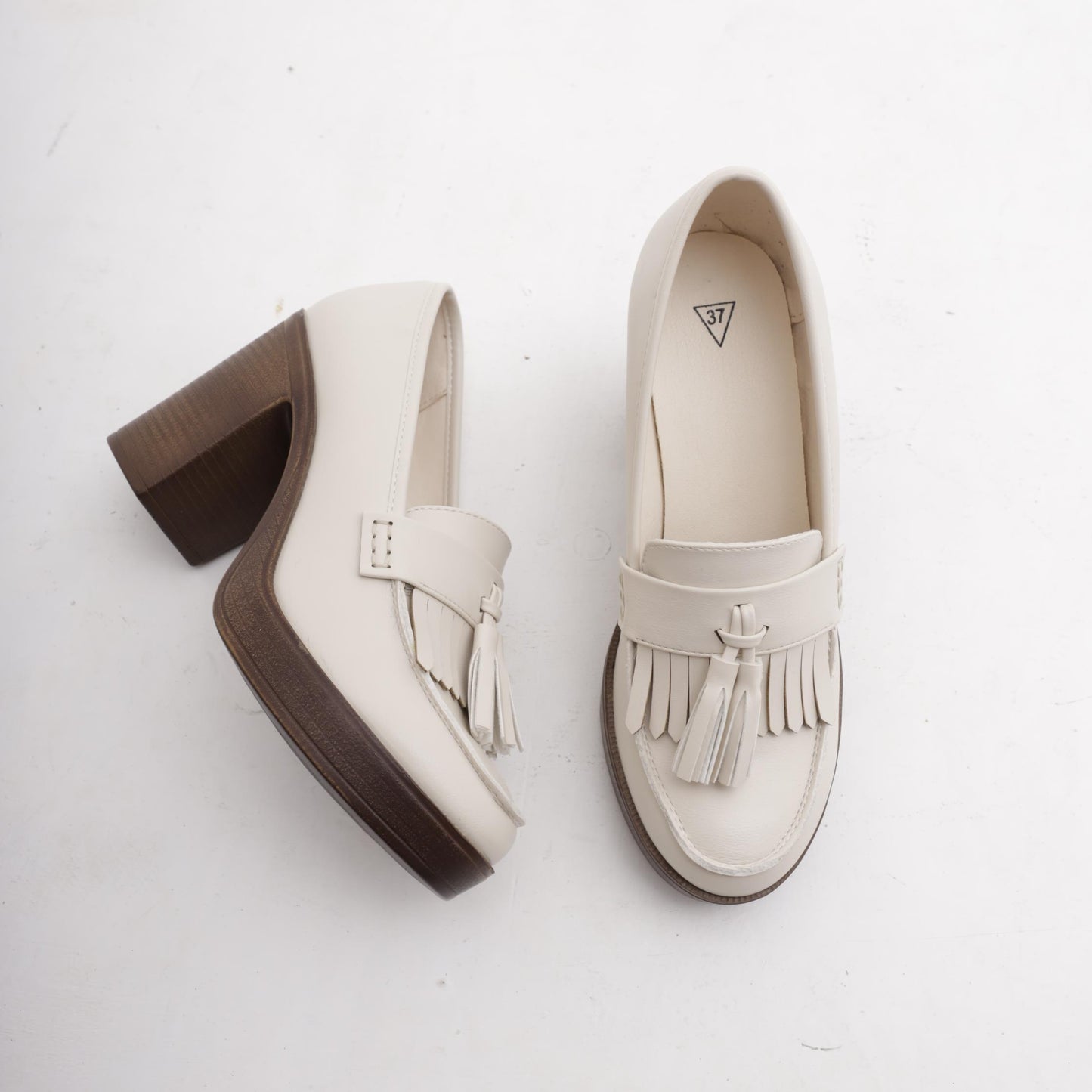 MOCASSINO TACCO NAPPINE PANNA MP354-2PUPA CHOCOLA