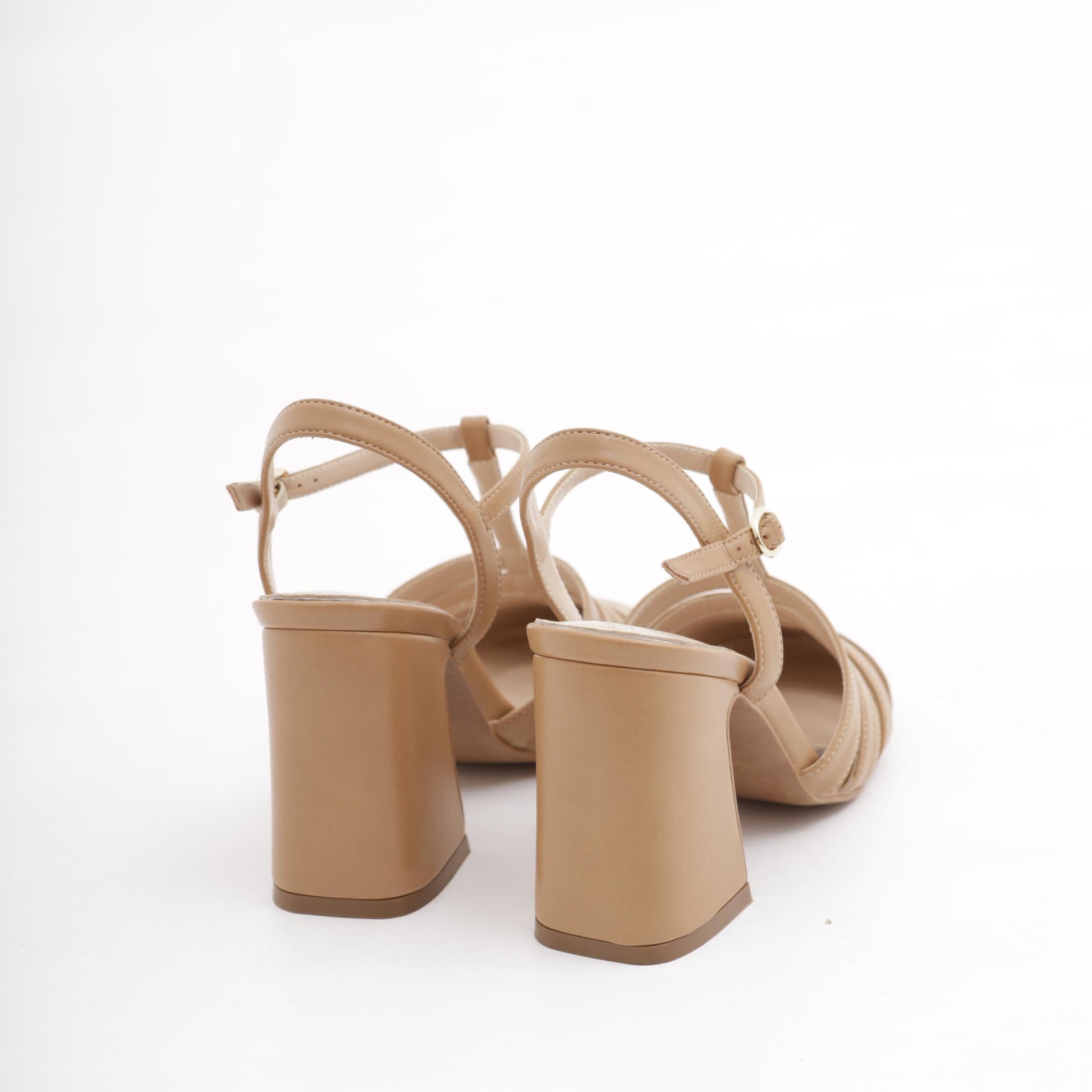 DECOLLETE' PIXIE CAGE CUOIO 