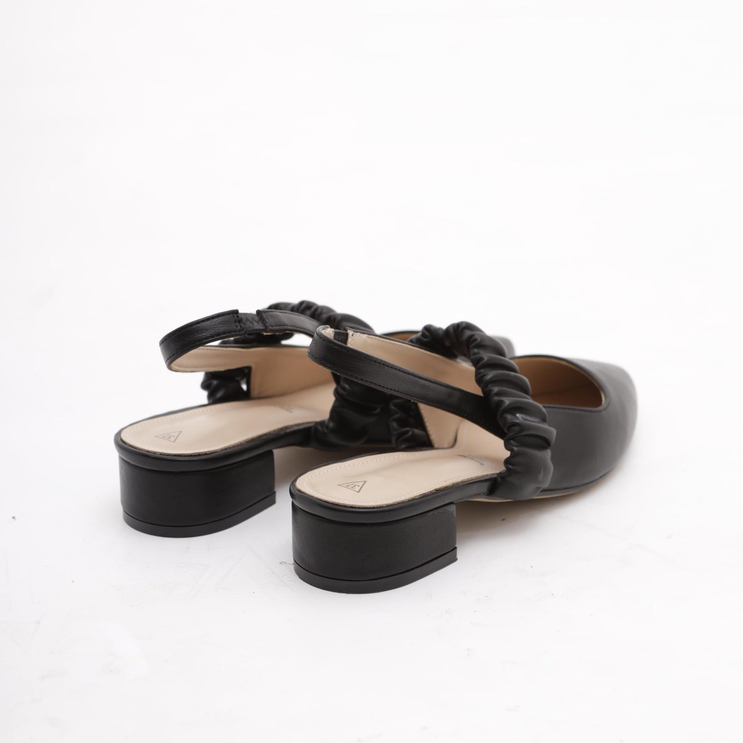 SLINGBACK BASSA ELASTICO NERO 