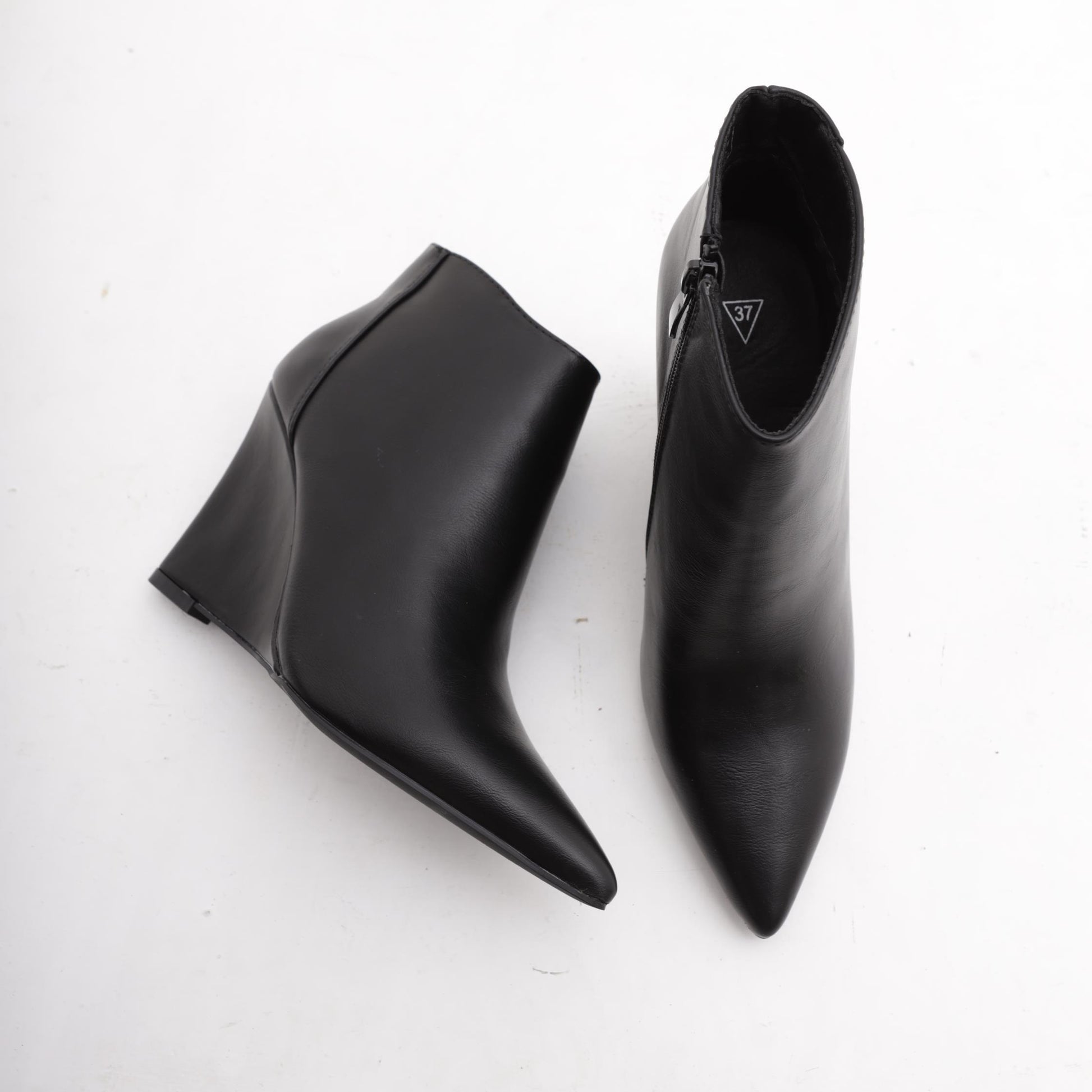 STIVALETTO ZEPPA NERO 