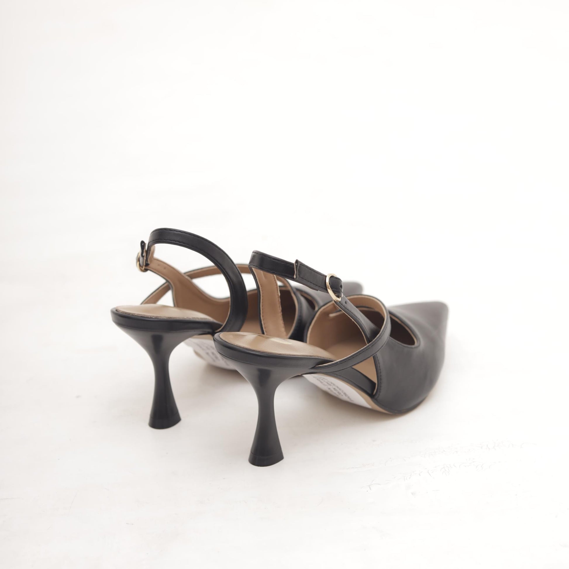 SLINGBACK INCROCIATA NERO 