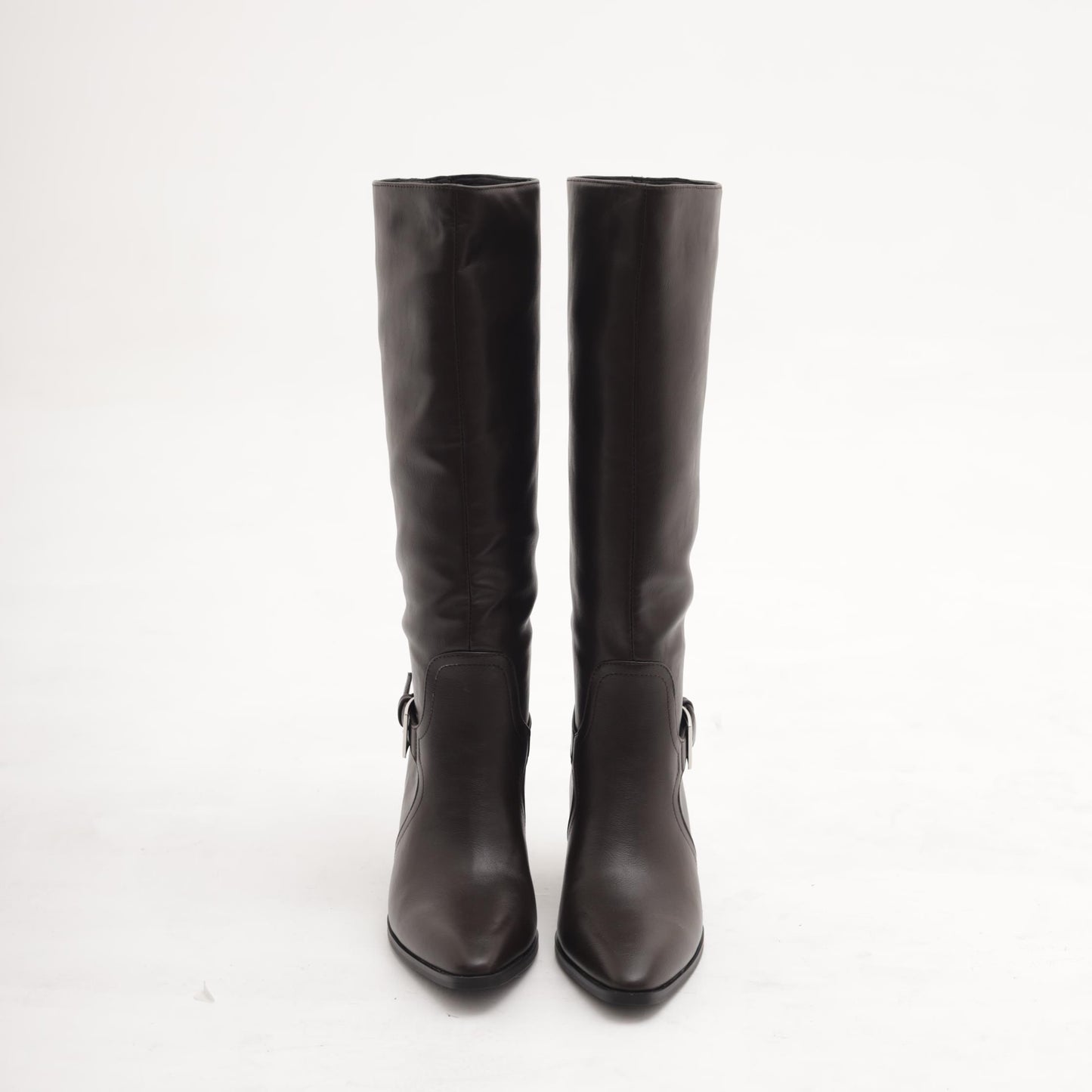 STIVALE TACCO FIBBIA TESTA DI MORO MP2738-3PUTM CHOCOLA