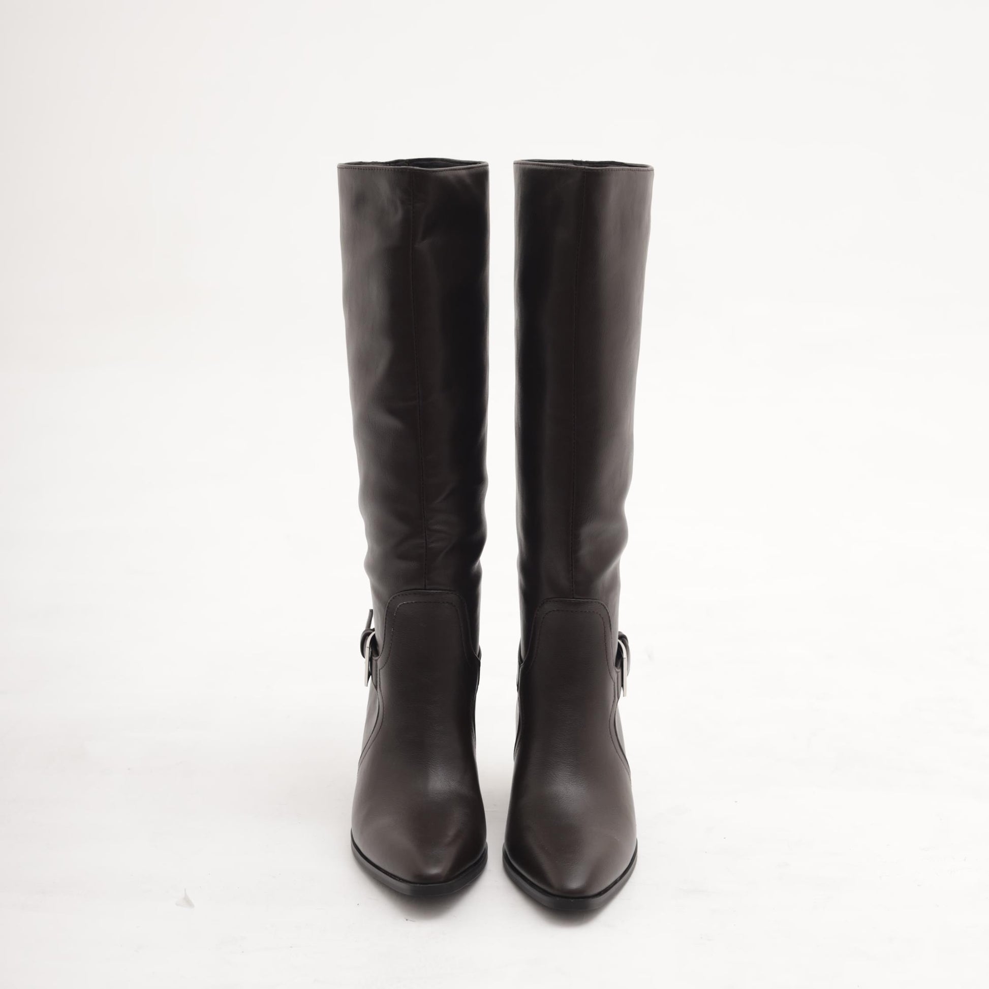 STIVALE TACCO FIBBIA TESTA DI MORO MP2738-3PUTM CHOCOLA