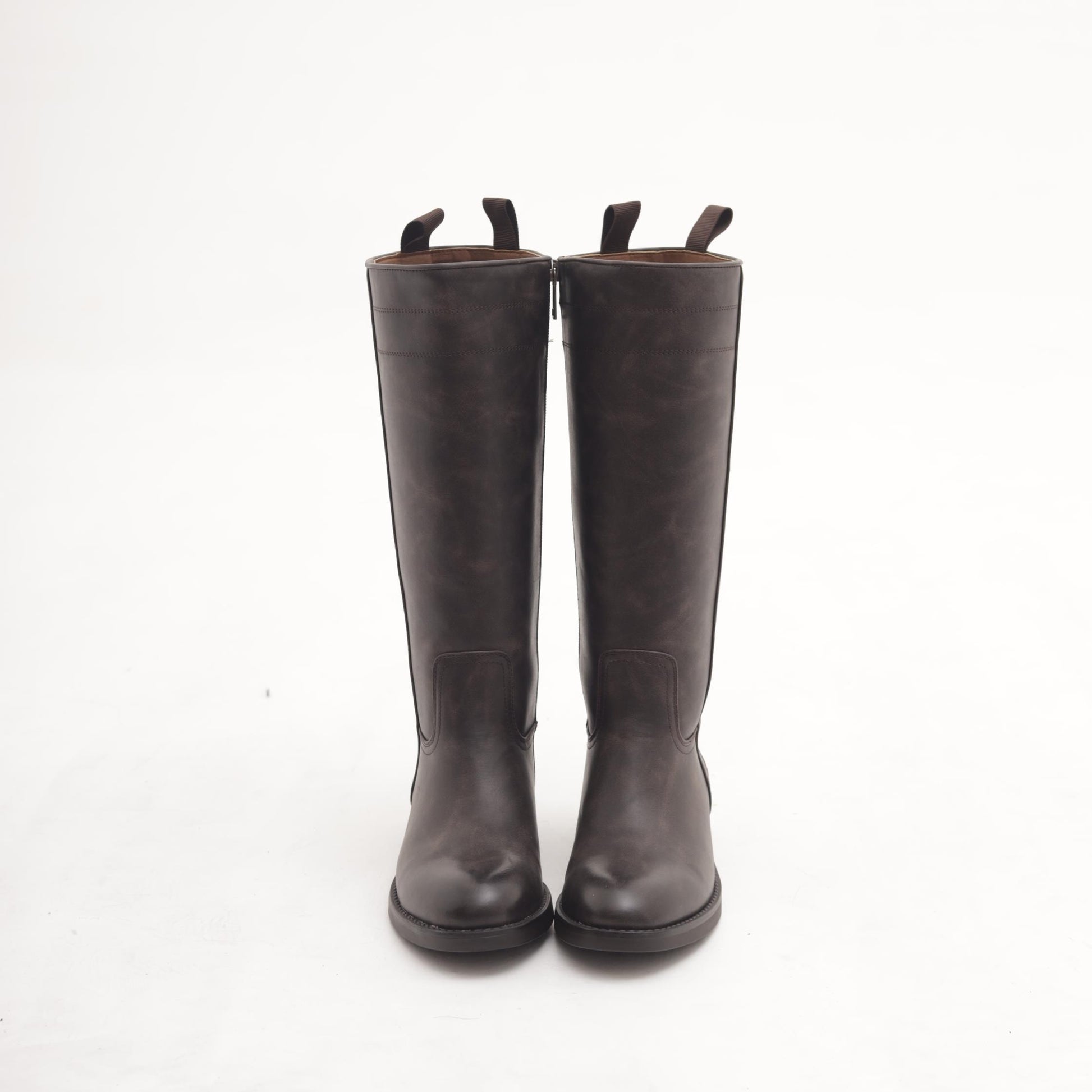 STIVALE ALTO BACCHETTE E ZIP TESTA DI MORO MP2753-1PUTESTA DI MORO CHOCOLA