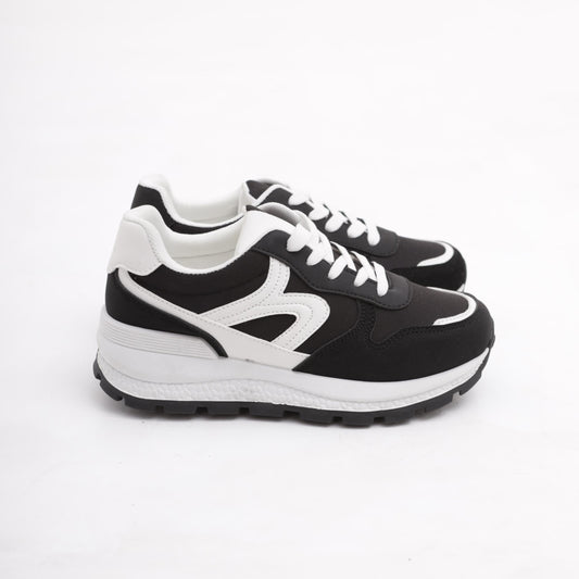 SNEAKERS RUNNING TECH NERO<BR/> 