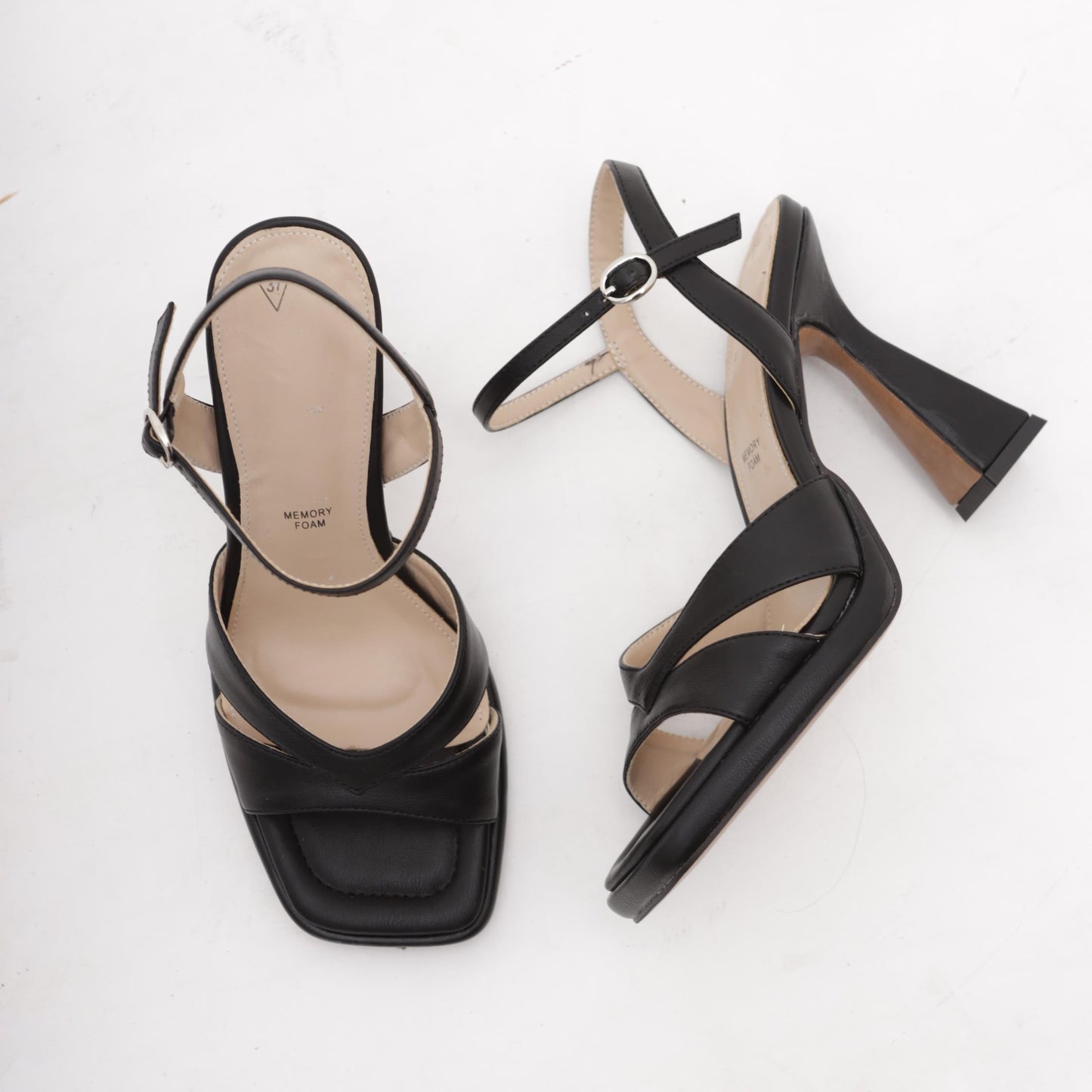 SANDALO INCROCIO NERO 