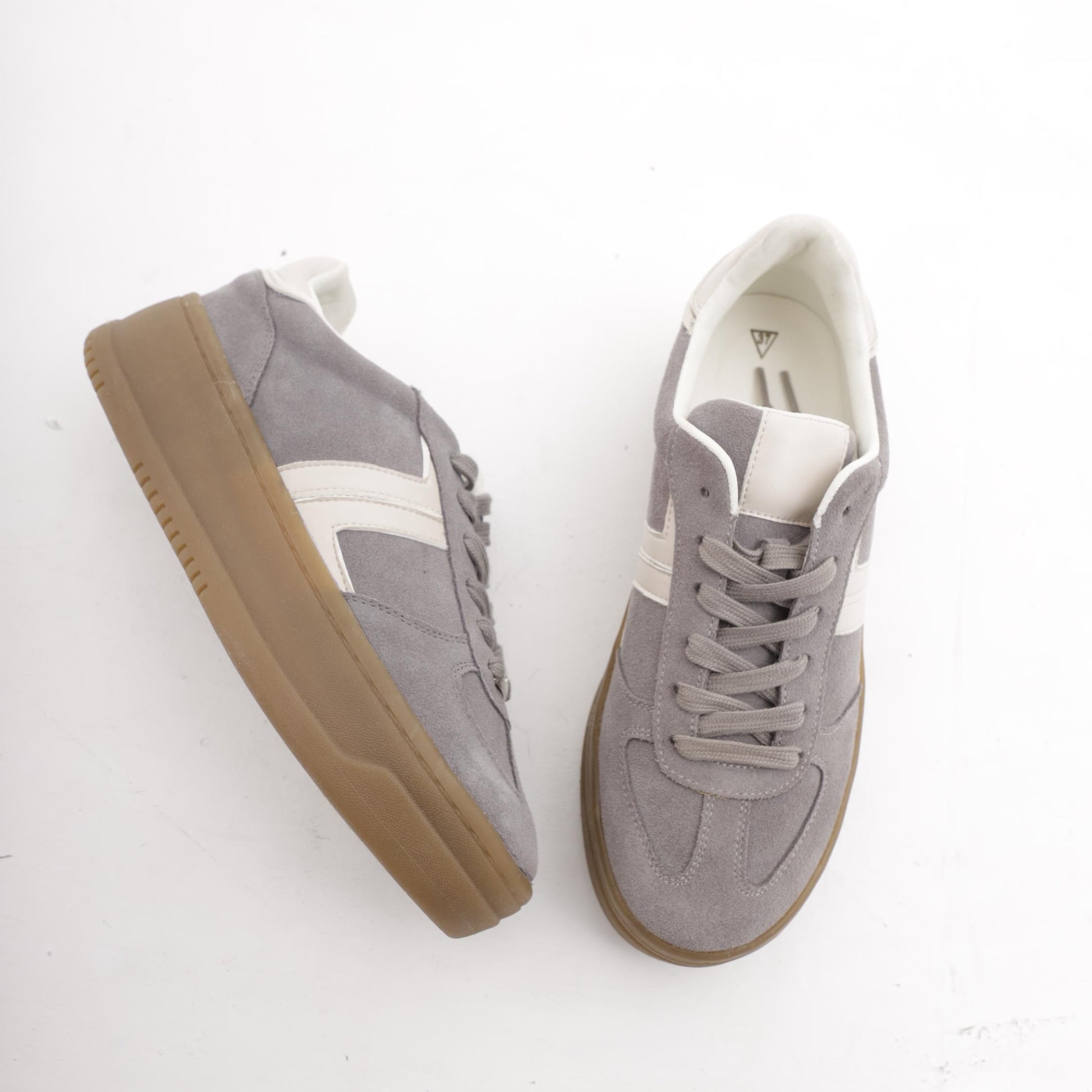 SNEAKERS PLATFORM GRIGIO<BR/> 