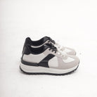 SNEAKERS RUNNING COLOUR BLOCK BIANCO 