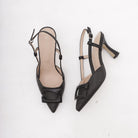 SLINGBACK CANVAS NERO 